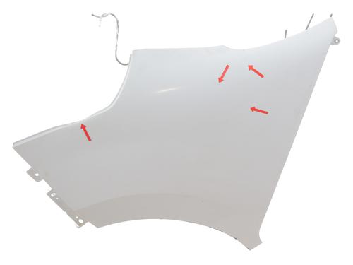 Used Left front fenders RENAULT MASTER III Van (FV) 2.3 dCi 145 FWD (FV0E, FV0F, FV0H, FV02, FV0M, FV0S,... (146 hp) 30046170