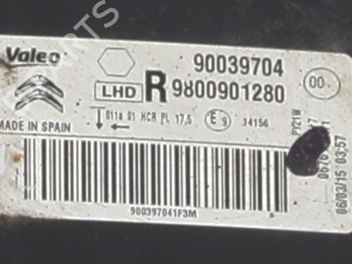 Right headlight CITROËN C4 CACTUS 1.6 BlueHDi 100 | BP34251786C29  - Image 5