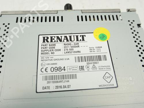Used Radio Radio RENAULT CLIO IV (BH_) 1.5 dCi 75 (75 hp) 19703692 19703692