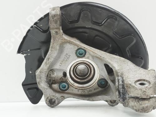 Used Left front steering knuckle Left front steering knuckle VW GOLF VII (5G1, BQ1, BE1, BE2) 2.0 GTI (220 hp) 18179633 18179633