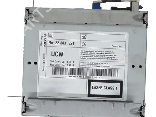 Radio OPEL ASTRA J GTC 2.0 CDTI (08) | BP24398321E6 