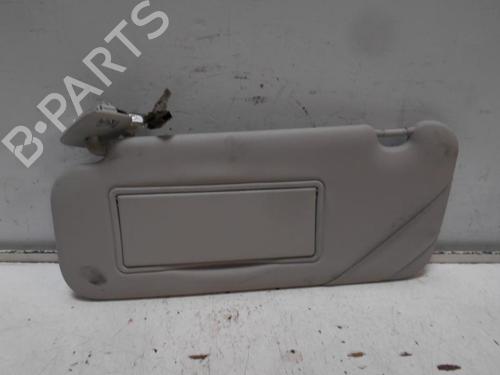 Used Left sun visor PEUGEOT 407 (6D_) 2.0 HDi 135 (6DRHRH, 6DRHRE, 6DRHRG, 6DRHRJ) (136 hp) 18194013
