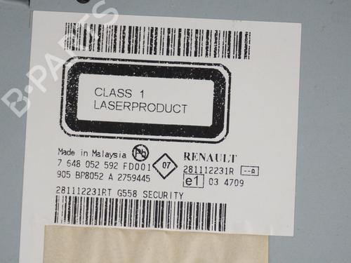 Used Radio Radio DACIA DUSTER (HS_) 1.5 dCi (86 hp) 18183126 18183126