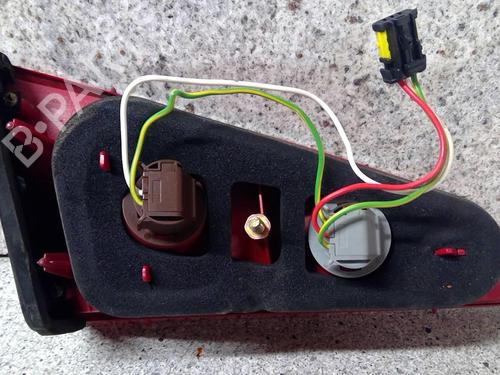 Used Right tailgate light PEUGEOT 607 (9D, 9U) 2.2 HDi (133 hp) 18197629