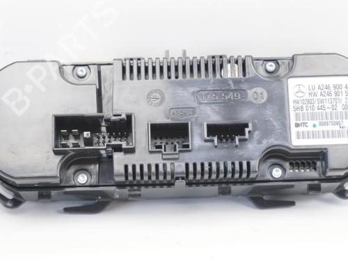 Climate control MERCEDES-BENZ B-CLASS Sports Tourer (W246, W242) B 180 CDI (246.200) | BP18172899I5