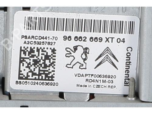 Radio PEUGEOT 207 (WA_, WC_) 1.6 HDi | BP19731527E6 