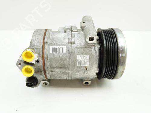 Used AC compressor FIAT GRANDE PUNTO (199_) 1.4 (199AXB11, 199AXB1A, 199BXB1A, 199AXL1A) (77 hp) 18196036