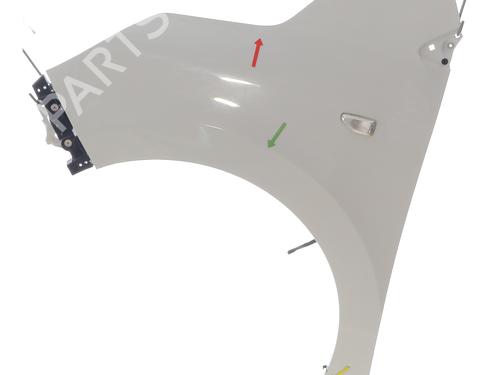 Used Left front fenders RENAULT EXPRESS Box Body/MPV 1.5 Blue dCi 95 (F6AB) (95 hp) 30327443