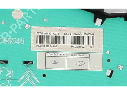 Instrument cluster PEUGEOT 207 (WA_, WC_) 1.4 16V | BP19731513C47 