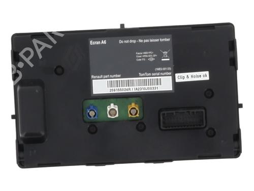 Display monitor RENAULT CLIO III (BR0/1, CR0/1) 1.5 dCi (BR0H, CR0H, CR1S, BR1S) | BP23763069C48 