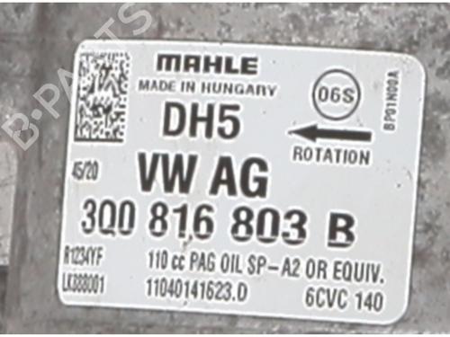 Used AC compressor AC compressor VW GOLF VIII (CD1, DA1) 2.0 GTI (245 hp) 19731350 19731350