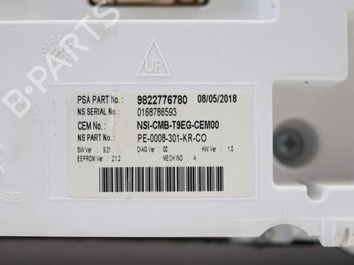 Instrument cluster PEUGEOT 308 SW II (LC_, LJ_, LR_, LX_, L4_) 1.2 THP 130 | BP18186759C47 