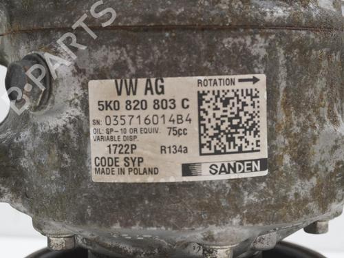 AC Kompressor SKODA FABIA II (542) 1.2 TSI | BP19729095M34 