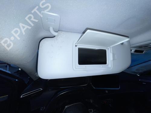 Used Left sun visor PEUGEOT 208 II (UB_, UP_, UW_, UJ_) 1.2 PureTech 100 (101 hp) 31599370