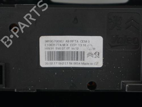Climate control PEUGEOT 208 I (CA_, CC_) 1.5 BlueHDI 100 | BP19729341I5 