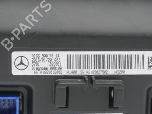 Multifunctionele display MERCEDES-BENZ A-CLASS (W176) A 180 (176.042) (122 hp) 18183629