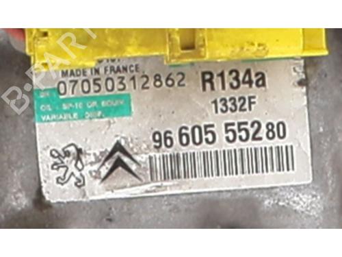 Airco pomp PEUGEOT 407 (6D_) 1.6 HDi 110 (6D9HZC, 6D9HYC) | BP19731069M34 