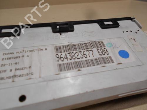 Multifunctionele display CITROËN XSARA (N1) 1.6 16V (109 hp) 18190264