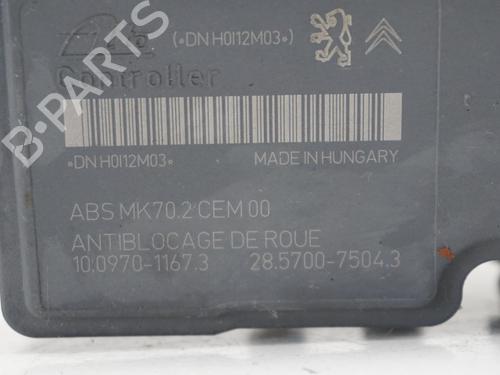 Used ABS pump ABS pump CITROËN C3 II (SC_) 1.4 HDi 70 (SC8HZC, SC8HR0, SC8HP4) (68 hp) 18176630 18176630