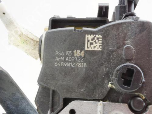 Front right lock PEUGEOT 3008 I MPV (0U_) 1.6 HDi | BP18174687C97 