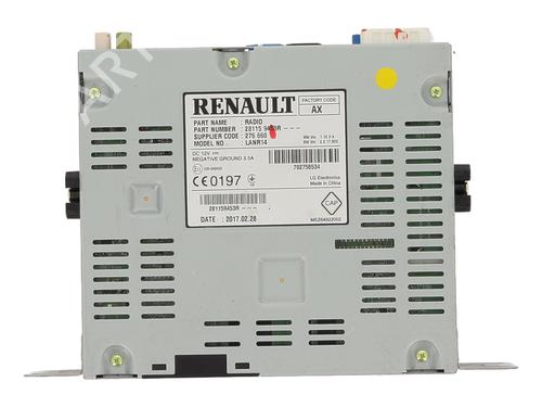 Bilradio RENAULT MEGANE IV Hatchback (B9A/M/N_) 1.2 TCe 130 (B9MR) | BP19729639E6