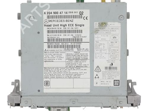 Radio MERCEDES-BENZ C-CLASS Coupe (C204) C 63 AMG (204.377) | BP30408729E6