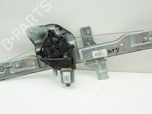 Front right window mechanism PEUGEOT 208 I (CA_, CC_) 1.4 HDi | BP18193475C23
