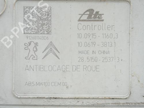 Used ABS pump ABS pump CITROËN C3 II (SC_) 1.4 HDi 70 (SC8HZC, SC8HR0, SC8HP4) (68 hp) 18195863 18195863