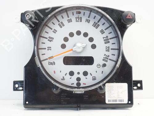 Used Instrument cluster MINI MINI (R50, R53) Cooper (116 hp) 19729571