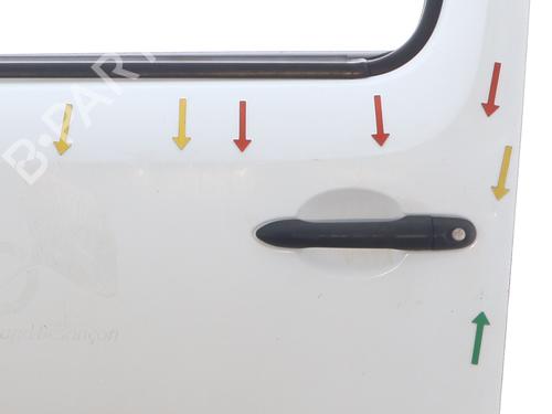 Left front door RENAULT KANGOO / GRAND KANGOO II (KW0/1_) 1.5 dCi 90 (KW05, KW08, KW0G, KW11) | BP29317294C2 