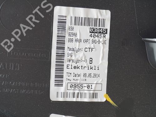 Rear right panel RENAULT CLIO IV (BH_) 0.9 TCe 90 (BHNF, BHMA, BHMH, BHJK, BHJR) | BP18192256C61 