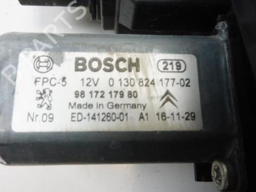 Used Front left window mechanism Front left window mechanism PEUGEOT PARTNER Box Body/MPV 1.6 BlueHDi 100 (100 hp) 18196602 18196602