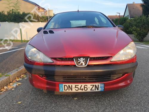 Right headlight PEUGEOT 206 Hatchback (2A/C)  | BP19641726C29 