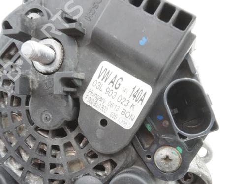 Used Alternator AUDI A3 Sportback (8VA, 8VF) 2.0 TDI quattro (150 hp) 18192396