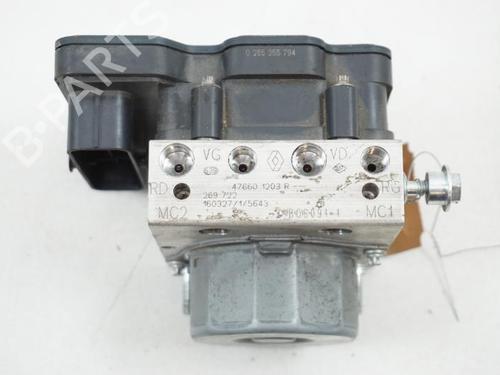 ABS pump RENAULT CAPTUR I (J5_, H5_) 1.2 TCe 120 | BP18181543M43 
