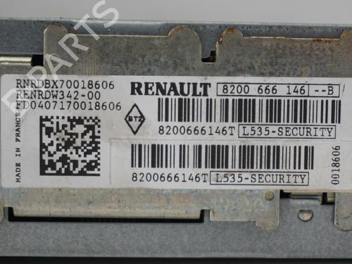 Used Radio RENAULT CLIO III (BR0/1, CR0/1) 1.5 dCi (BR17, CR17) (86 hp) 18171414