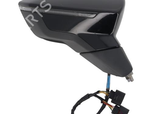 Used Right mirror SEAT LEON (5F1) 2.0 TDI (184 hp) 31376561
