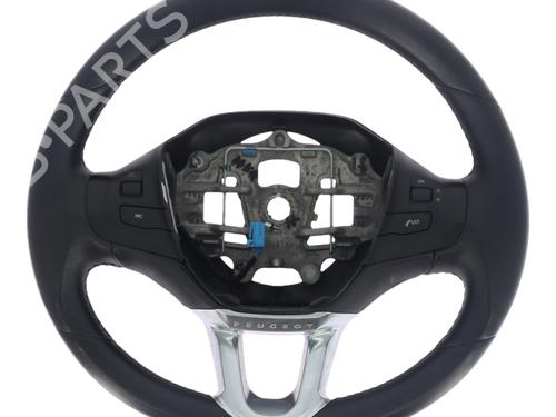 Steering wheel PEUGEOT 2008 I (CU_) 1.6 HDi | BP39554522C49 - Image 2