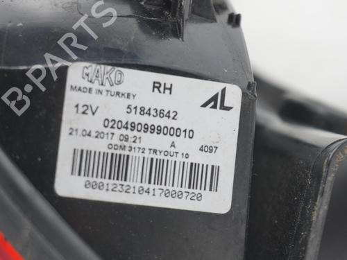 Right taillight FIAT PANDA (312_, 319_) 1.2 (312PXA1A) | BP18176566C35 