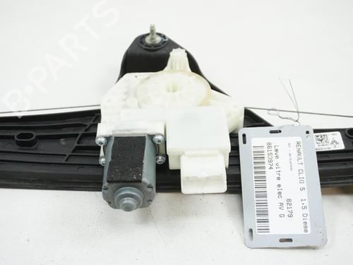 Used Front left window mechanism RENAULT CLIO V (B7_) 1.5 Blue dCi 85 (B7AG) (86 hp) 19400647