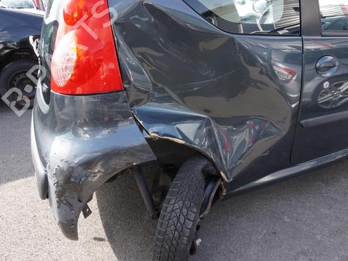 Left front steering knuckle PEUGEOT 107 (PM_, PN_) 1.0 | BP26154003M25 