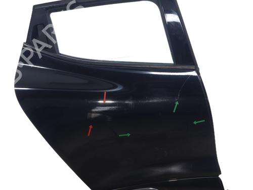 Right rear door RENAULT CLIO IV (BH_) 0.9 TCe 90 (BHNF, BHMA, BHMH, BHJK, BHJR) 821008626R