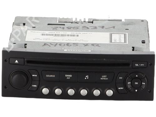 Used Radio PEUGEOT PARTNER Platform/Chassis [2009-2025]  19703745