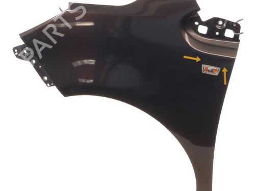 Left front fenders OPEL MERIVA B MPV (S10) 1.6 CDTI (75) 93167923