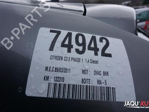 Switch CITROËN C3 II (SC_) 1.4 HDi 70 (SC8HZC, SC8HR0, SC8HP4) | BP22071901I30