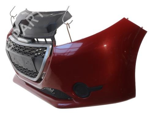 Front bumper PEUGEOT 208 I (CA_, CC_) 1.4 HDi | BP24612025C7