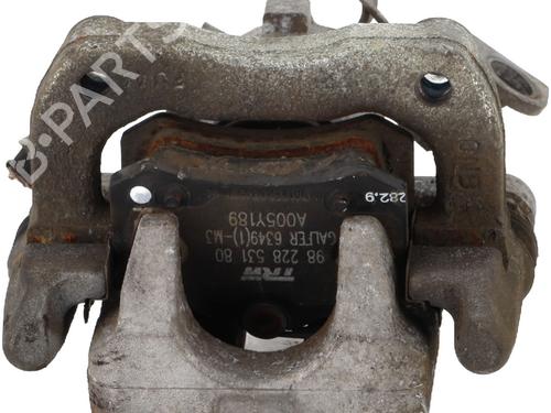 Right rear brake caliper OPEL CROSSLAND X / CROSSLAND (P17, P2QO) 1.2 (75) | BP18698513M106 