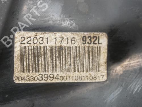 Left front steering knuckle MERCEDES-BENZ C-CLASS (W204) C 250 CDI (204.003) | BP18194581M25 