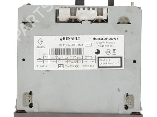 Radio RENAULT KANGOO / GRAND KANGOO II (KW0/1_) 1.5 dCi 90 (KW05, KW08, KW0G, KW11) | BP29040281E6 
