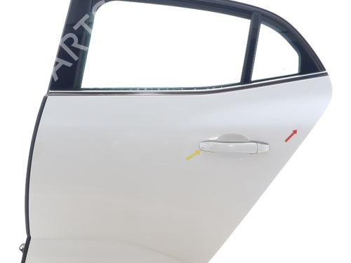 Tür links hinten für RENAULT MEGANE IV Hatchback (B9A/M/N_) 1.5 Blue dCi 115 (B9A6) (116 hp) 30738417